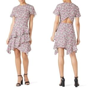 Stylestalker Pink Asymmetrical Moana Dress